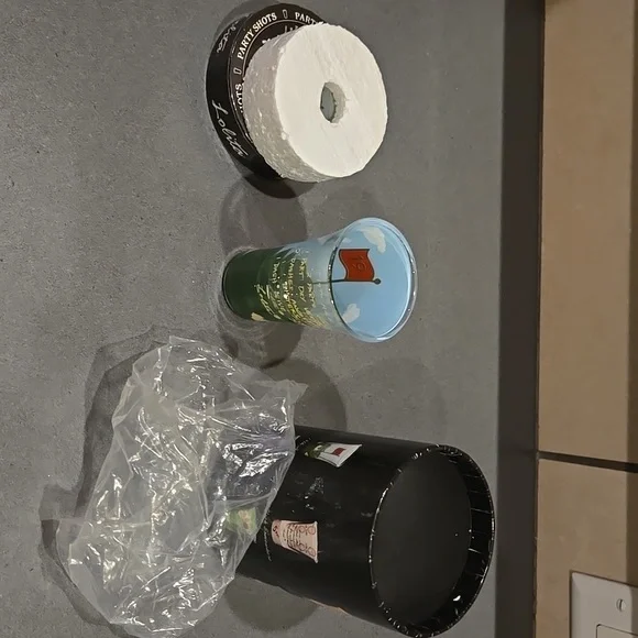 Hand Painted Shot Glass By Lolita 19th Hole 2oz New In Box Nwt Gift Golfer Bar - Picture 3 of 6